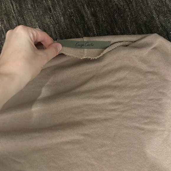 Enza Costa Cotton Terry Dress Size small - Picture 8 of 8